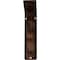 Ekena Millwork Nevio Wrought Iron Bracket, (Triple center brace), Antiqued Copper 2"W x 5 1/2"D x 8"H BKTM02X05X08TNEACO - alternate 3